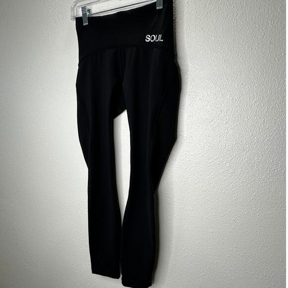 Lululemon Black Train Times High Rise Contour SOUL Yoga pant Legging 4 - Picture 3 of 12